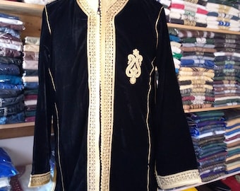 Tunique Marocaine Homme Caftan Jabador Caftan Marocain Coton