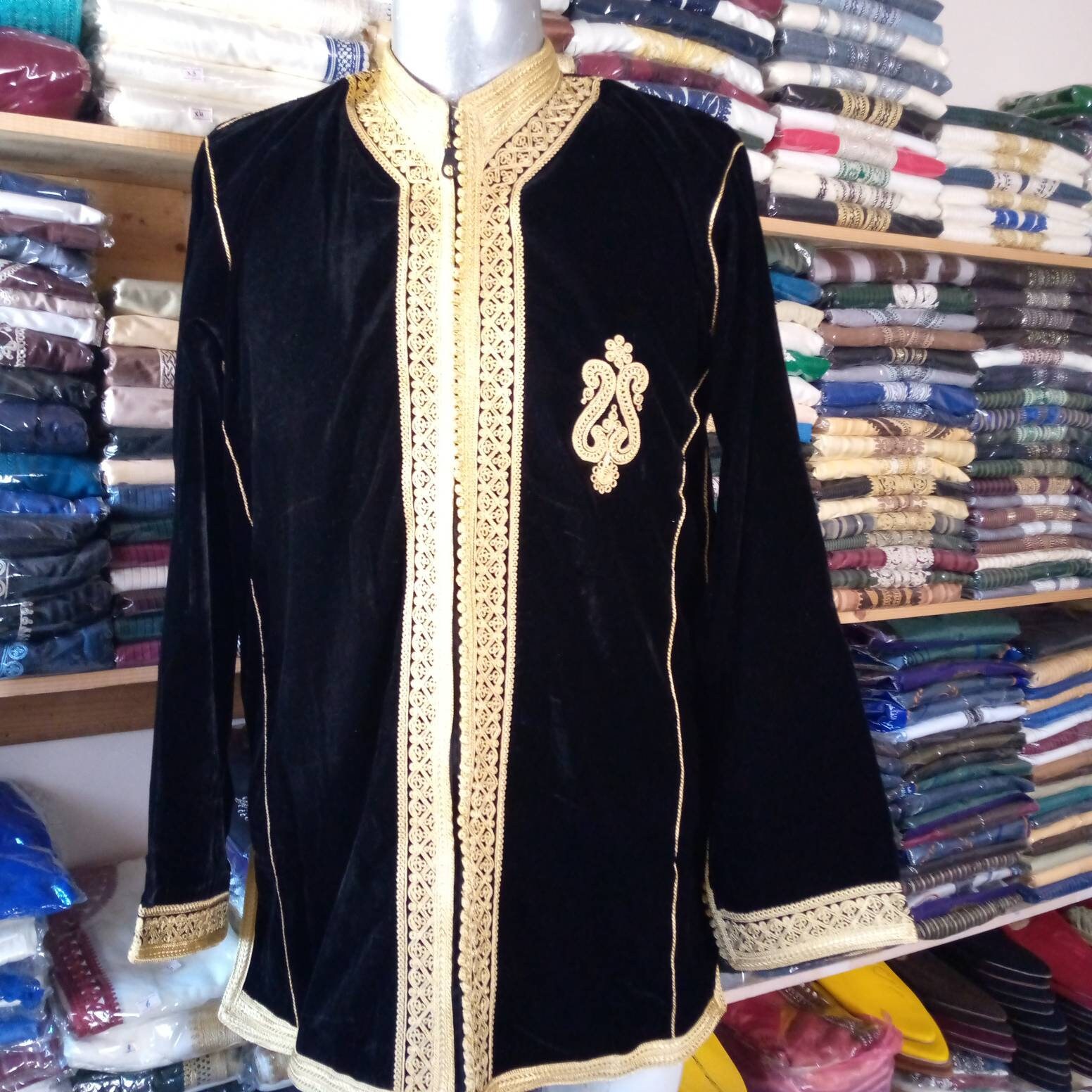 Gilet marocain homme sale