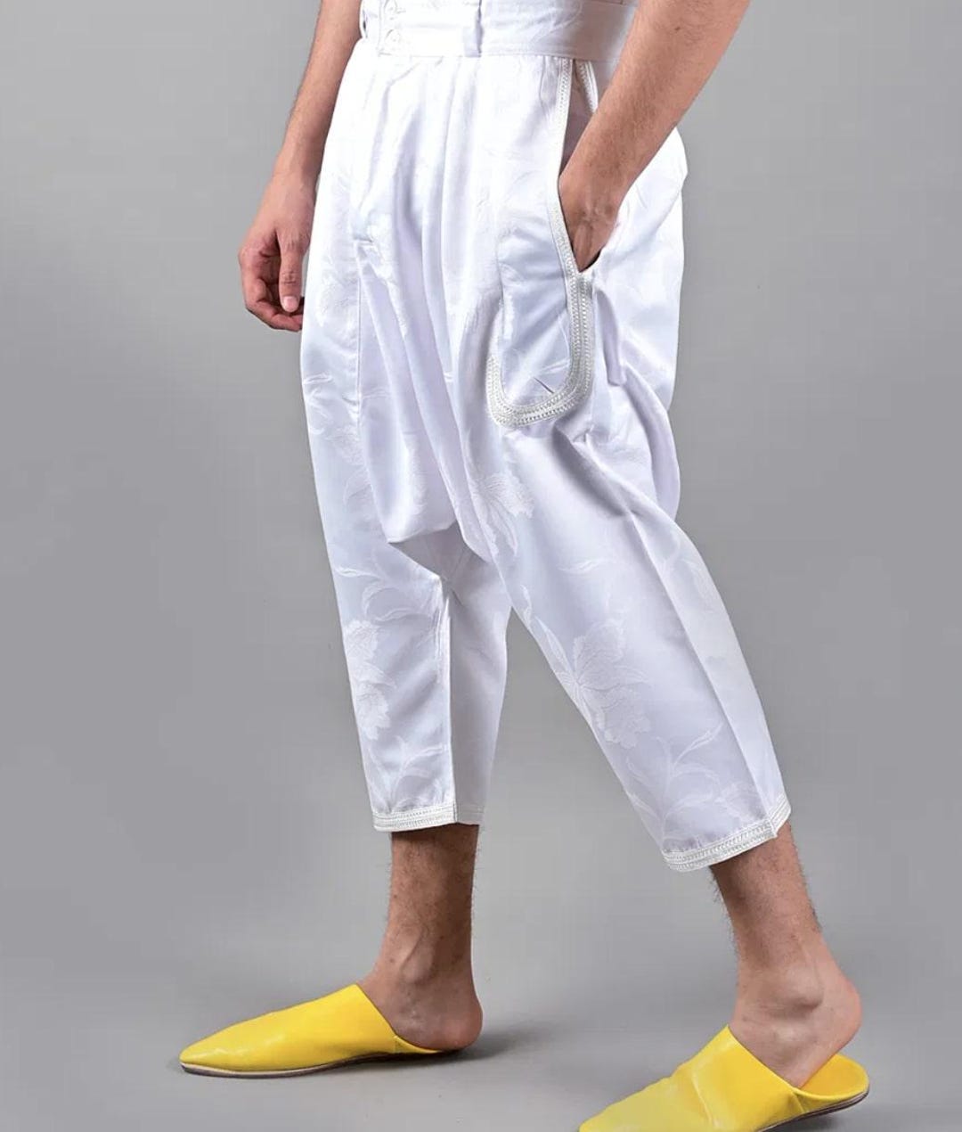 Moroccan Qandrissi Pants | Traditional Kandarisi Trousers for Men