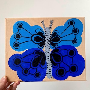 Butterfly original painting.