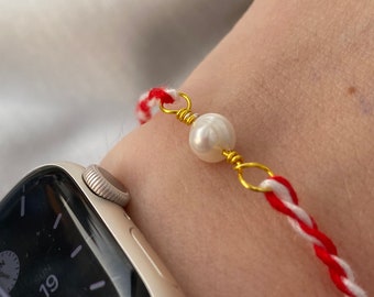 Martis Bracelet March Greek Tradition Spring Is Coming Evil Eye Good Luck Orthodox Red White String Thread Sun Protection