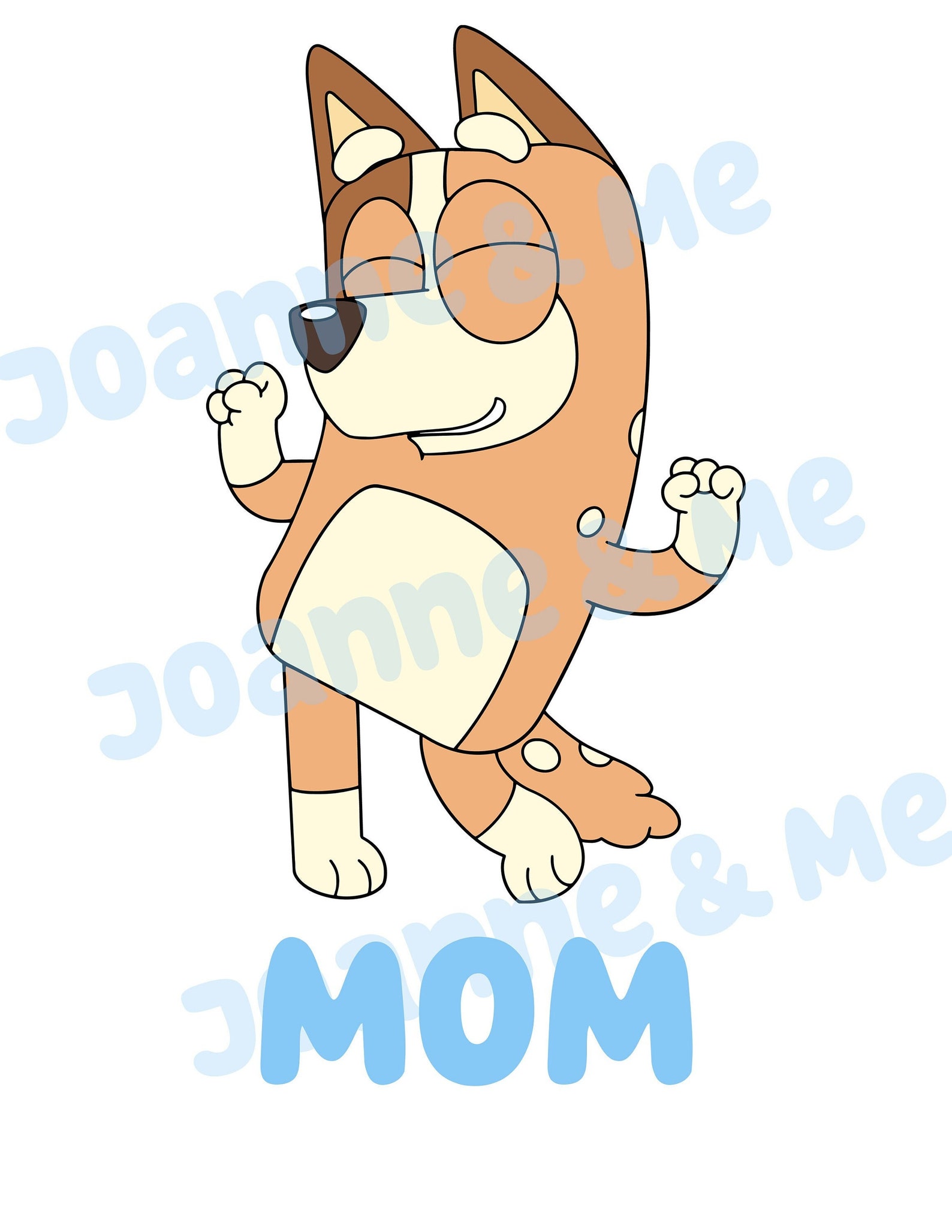 Instant Download Bluey Mom Image JPG PNG Digital Download Etsy