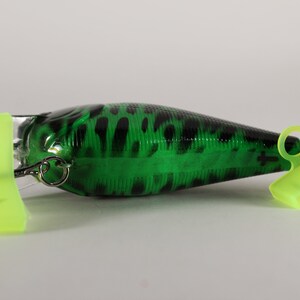 Custom 2.5 Crankbait Green speckled. image 3