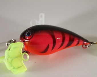 Custom Painted Lures 1.5 Deep diver Crankbait, Fishing lures, Bass lures. Lures.