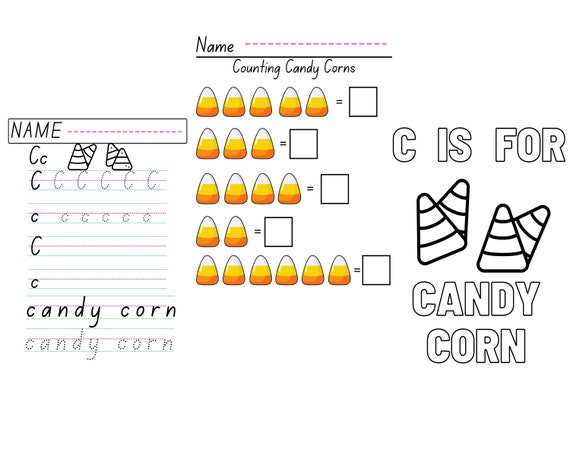 Letter C Learning Bundle Kindergarten Learning Bundle