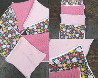 Cleansing wipes washcloths