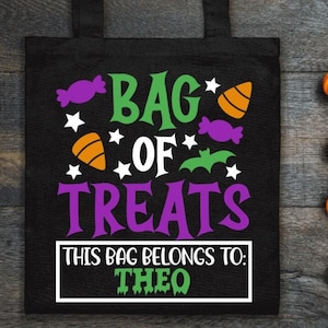 Trick or Treat Bags, Halloween Treat Bags, Halloween Candy Bags, Trick or Treat, Cady Bags