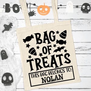 Halloween Trick or Treat Bags, Halloween, Trick or Treat Bags, Tote Bags, Candy Bags, Halloween Gifts, Halloween Treats