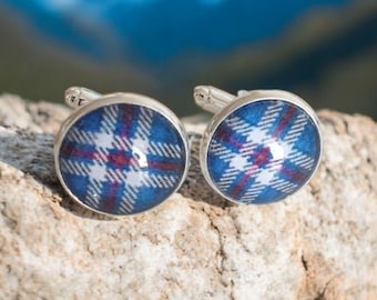 Rangers FC Tartan Cufflinks
