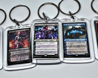 Planeswalker Keychains Magic the Gathering
