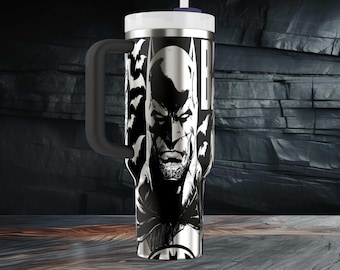 Bat - 40oz Tumbler Wrap - Laser engraving Design - Digital file SVG