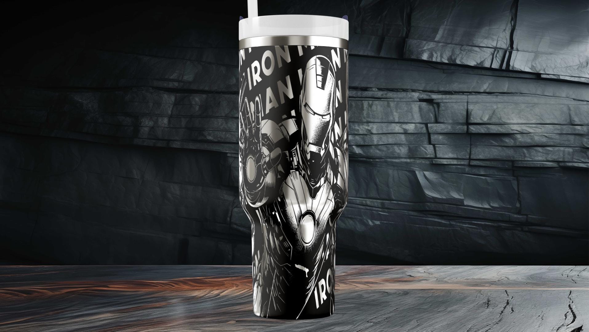 Iron Man Stanley Tumbler - Etsy