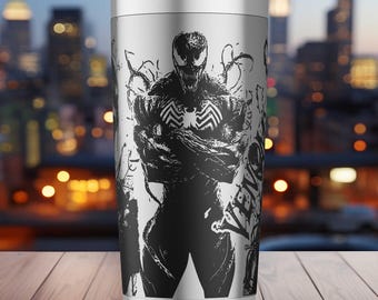 Laser engraving Design - Alien Hero - 20oz Cup - Digital file SVG