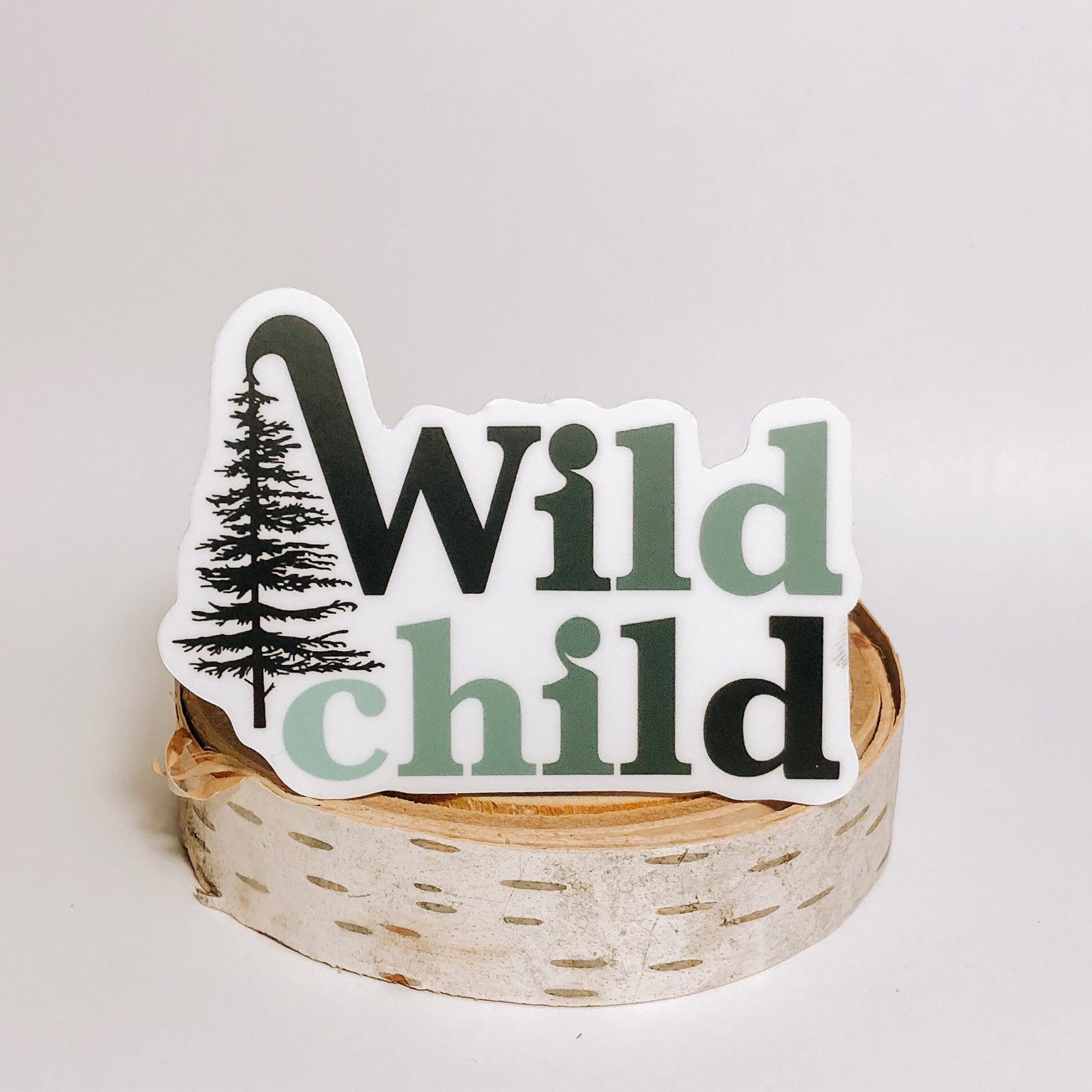 Wild Child Vinyl Die Cut Sticker Etsy