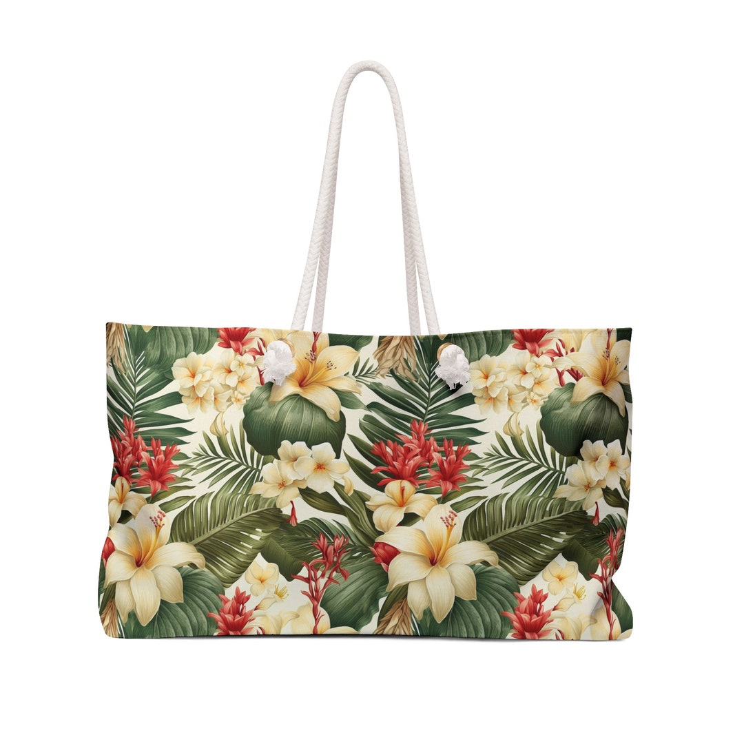 Floral Stripes Weekender Bag main image 1