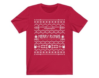 crossfit ugly christmas sweater