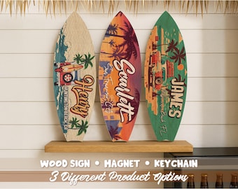 Handmade Customizable Miniature Surfboard. - Etsy