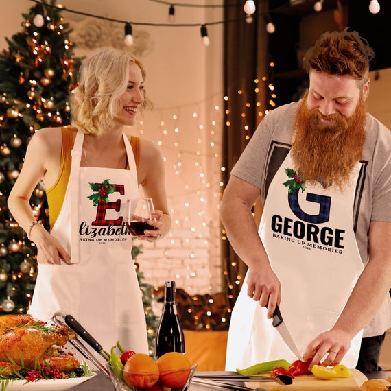  Customizable Chef Apron, Father Christmas Gift, Personalized Mens  Gifts Ideas, Grilling Gifts for Men, Apron for Cooking Gift, Customizable  Men and Women Chef Apron, BBQ Gifts for Men, Made in USA 
