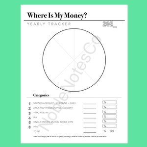 Werkblad Persoonlijke financiën Net Worth Tracker