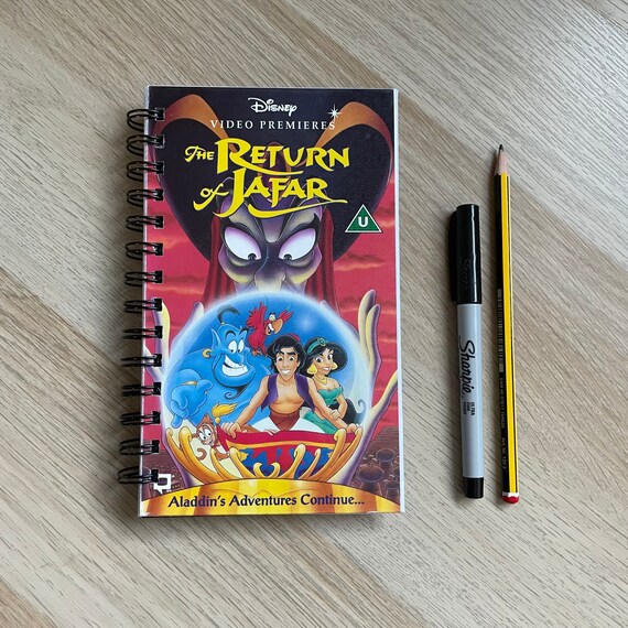 Disney VHS Notebook the Return of Jafar Etsy