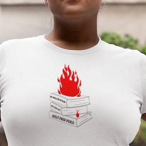 Burn Diet Culture T-Shirt - Anti-Diet Culture - Body Positive T-Shirt - Anti-Fatphobia