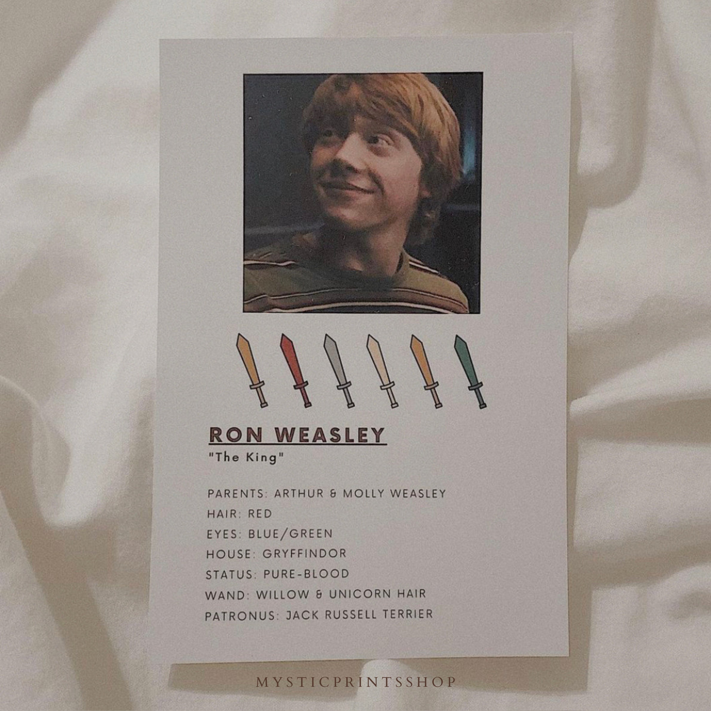 Ron Weasley Print | Etsy