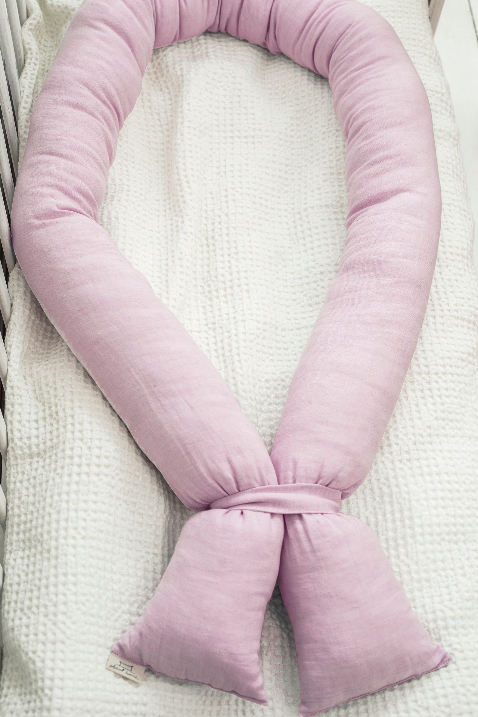 Baby Snake Pillow Linen Bed Bumper Rounded Bumper Pillow For Etsy