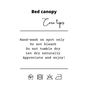 Moka Brown Linen Kids Canopy | Warm Earth Tone Nursery Canopy | Cocoa Reading Nook | Stonewashed Montessori Bed Hanging | Crib Curtains image 10
