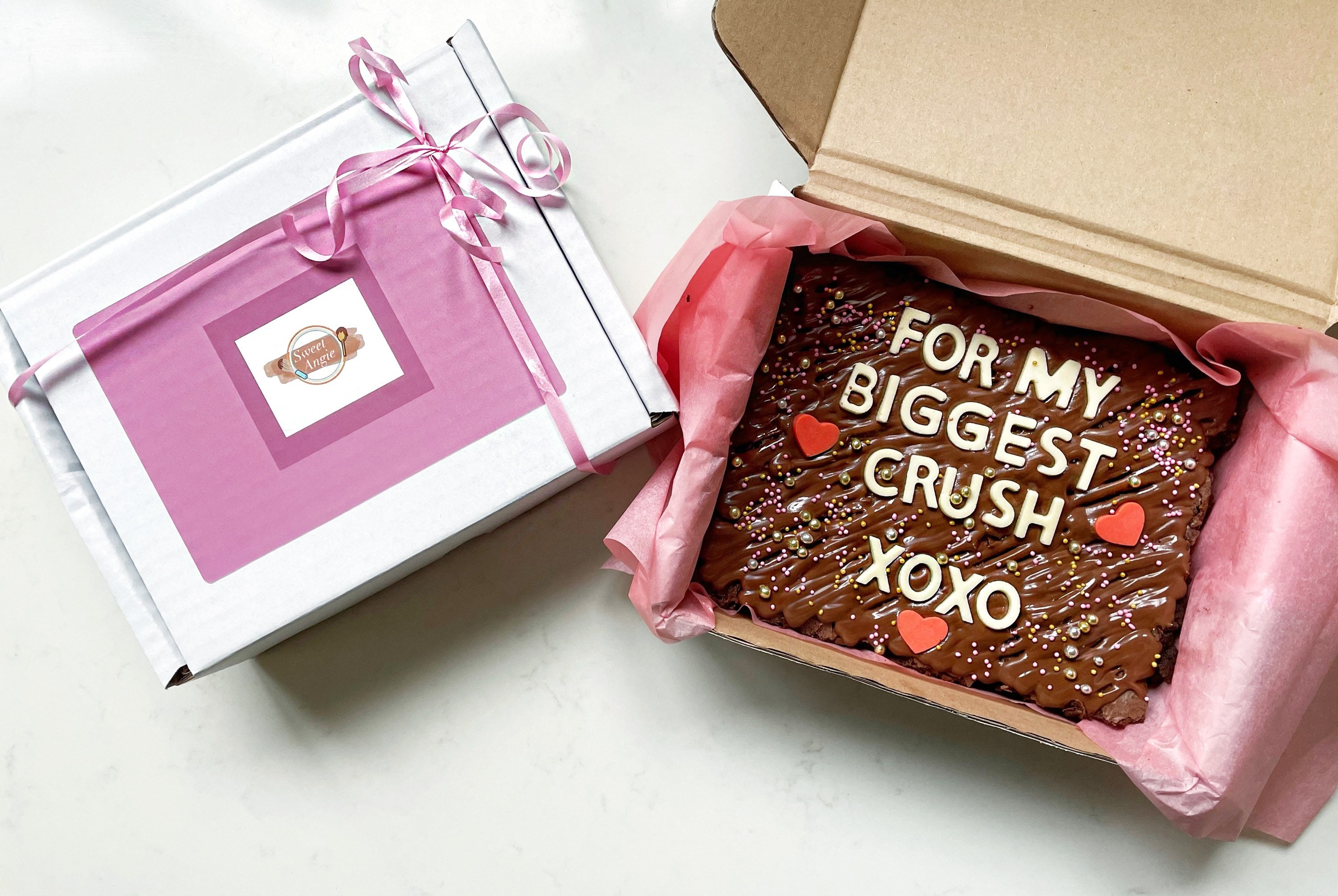 Personalised Brownie box Etsy