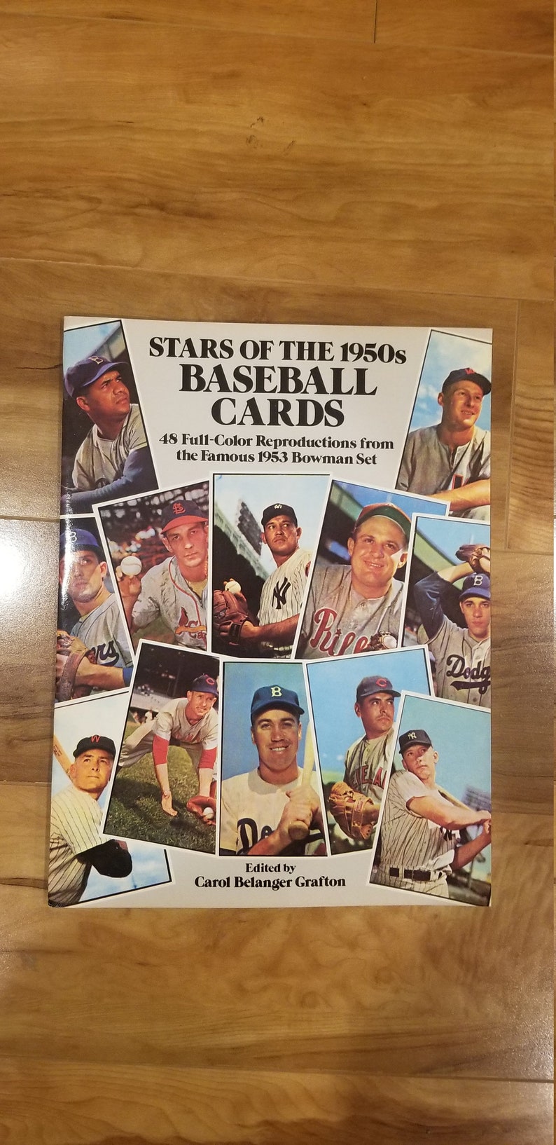 Stars of the 1950s Baseball Cards 1953 Bowman Reproduction, Dover Pub ...