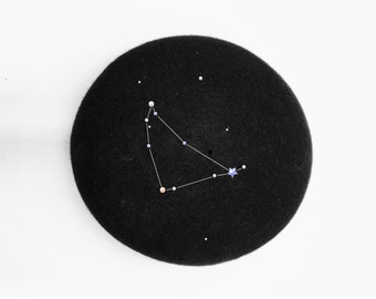 Bibi Astro / Zodiac Fascinator / Pillbox Constellation CAPRICORN