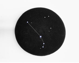 Bibi Astro / Zodiac Fascinator / Pillbox Constellation BELIER / ARIES