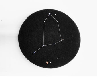 Bibi Astro / Zodiac Fascinator / Pillbox Constellation SERPENTAIRE / OPHIUCUS