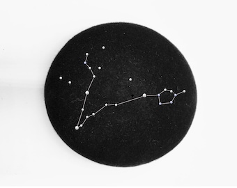 Bibi Astro / Zodiac Fascinator / Pillbox Constellation POISSON / PISCES