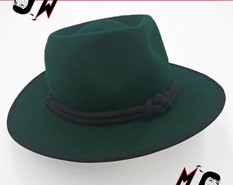 Hat Chapeau Trilby Green SHIBARI ETERNITY