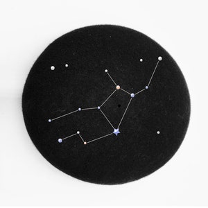 Bibi Astro / Zodiac Fascinator / Pillbox Constellation VIERGE / VIRGO image 1