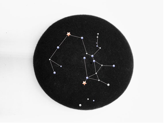 Bibi Astro Zodiac Fascinator Pillbox Constellation SAGITARIUS