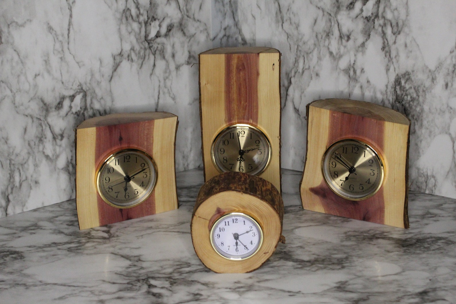 Clock, Desk Clock, Wall Clock, Handmade Wooden Clock, Wooden Clock ...