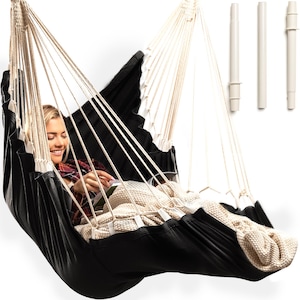 Indoor Hanging Chair for Bedroom - Indoor Hammock Chair - Hammock Swing Chair - Outdoor & Indoor Swing Chair for Adults