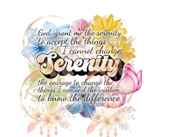 Serenity Prayer