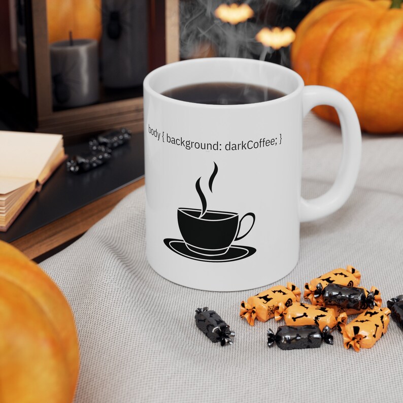 Css Coding Kaffeetasse, Software Entwickler Geschenk, 11 Unze Keramik Bild 4