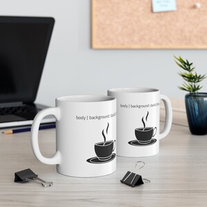 Css Coding Kaffeetasse, Software Entwickler Geschenk, 11 Unze Keramik Bild 3