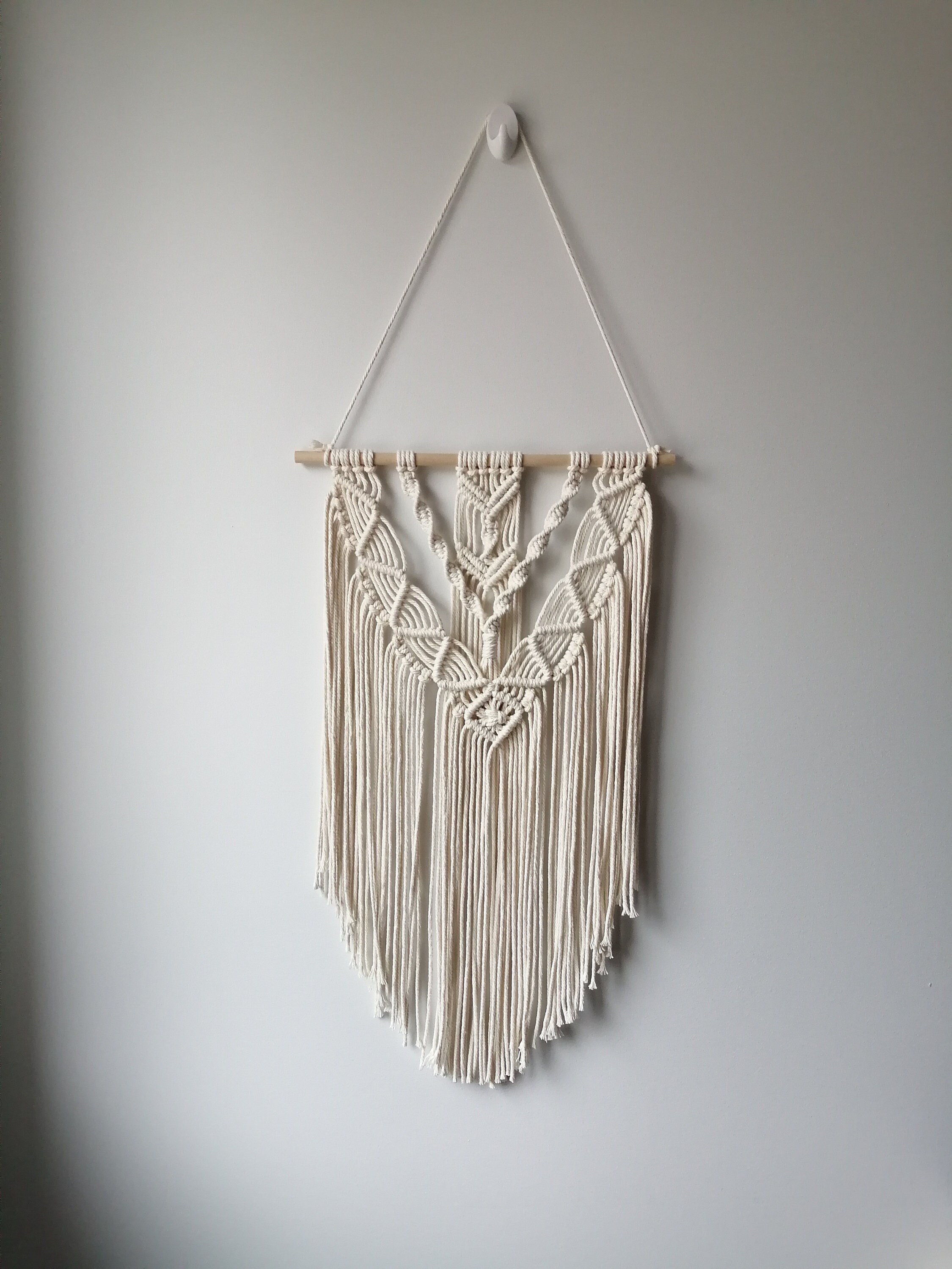 Décoration Murale en Macramé Faite Main