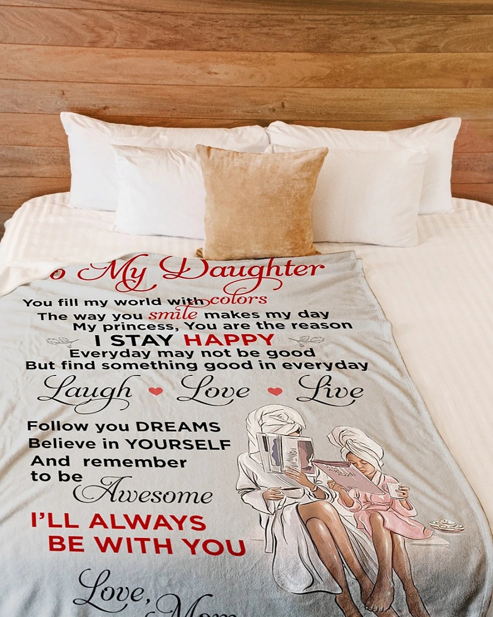 Personalized to My Daughter BlanketI 'll Always Be With Etsy