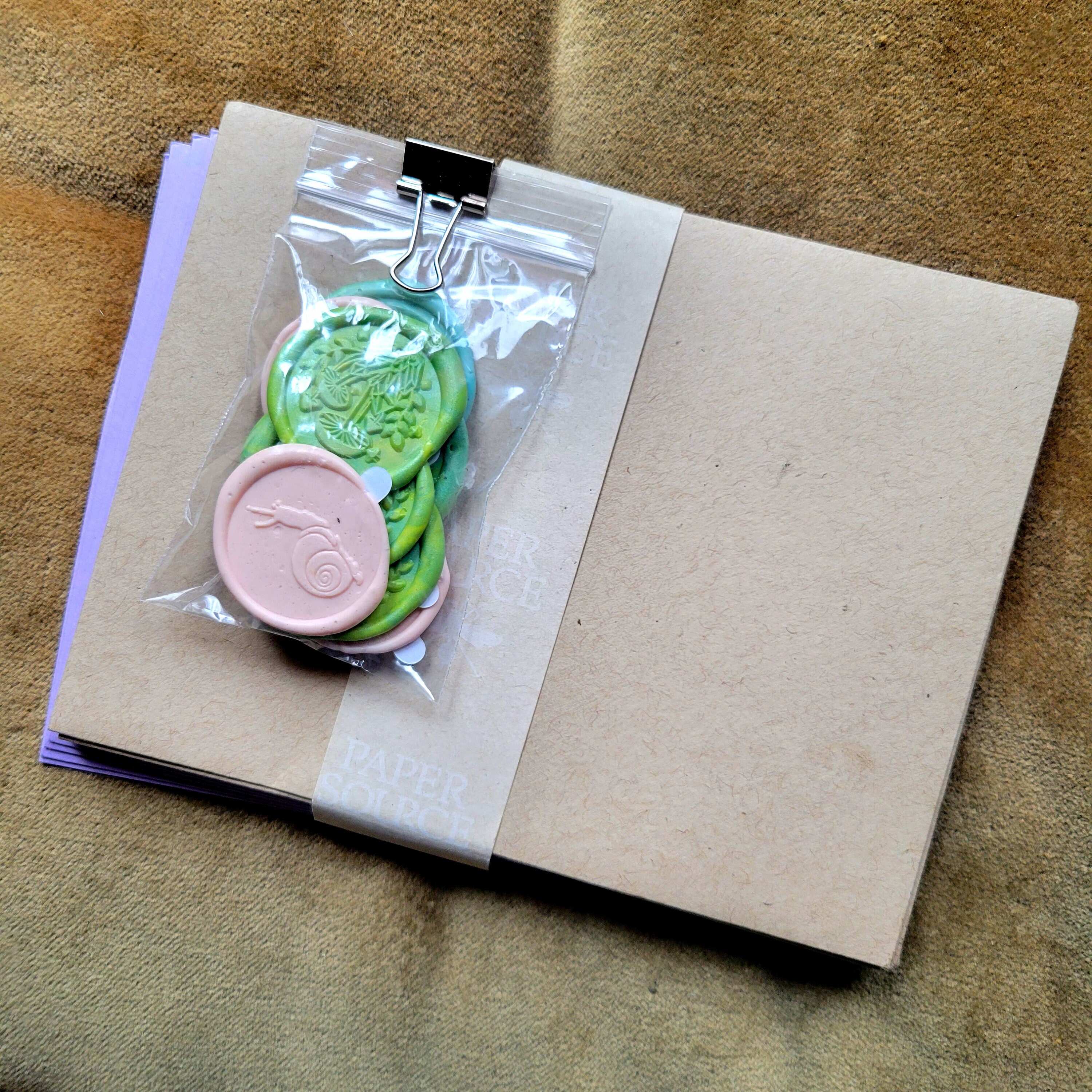 A2 Size Envelopes Paper Source Brand With Handmade Wax Etsy