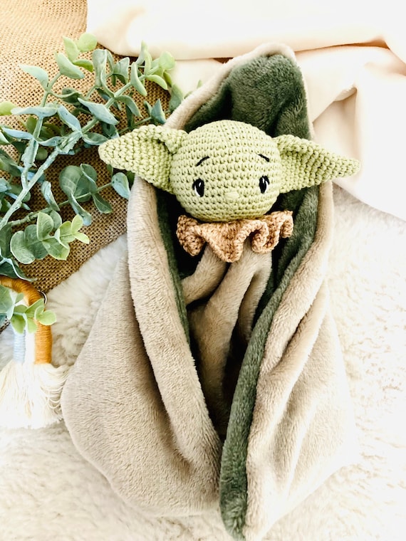 Baby yoda baby blanket hotsell