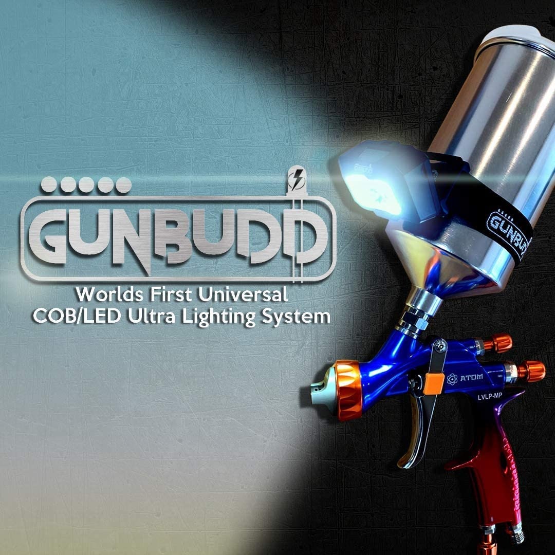 Gunbudd Spray Paint Gun Flashlight COB/LED Ultra Lighting System 