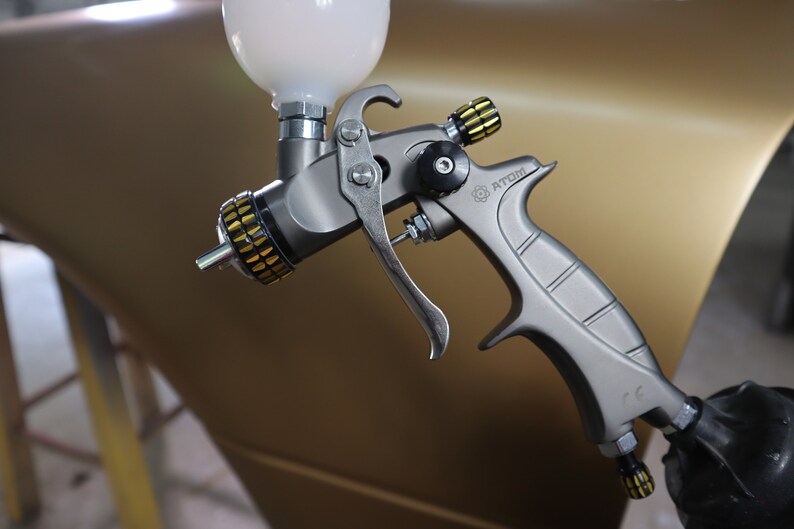 HVLP Auto Paint Spray Gun ATOMX20 With Free Ultra Light System Etsy
