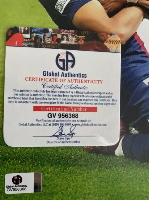 Kylian Mbappe Signatur-Foto Mit Passepartout - 25,4x20,3 Cm Fußball Dekoration