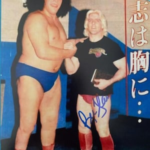 Ric Flair Autographed Signed 8X10 Photo WWE WWF- JSA coa